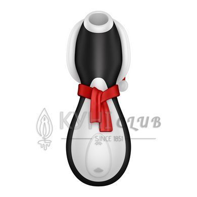 Вакуумний кліторальний стимулятор Satisfyer Penguin Holiday Edition, у шапочці та шарфі 106613 фото