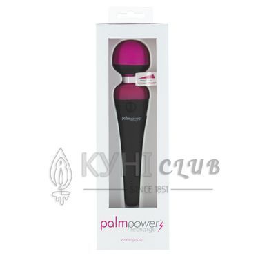 Вибромассажер PalmPower Recharge Pink, перезаряжаемый, гибкая головка, тревел-замок 106800 фото