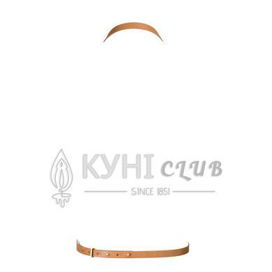 Портупея Bijoux Indiscrets MAZE - 8 Harness Brown, екошкіра 103884 фото