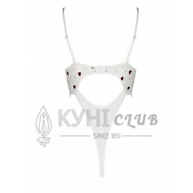 Эротическое боди с рисунком LOVELIA BODY white XXL/XXXL - Passion 102616 фото