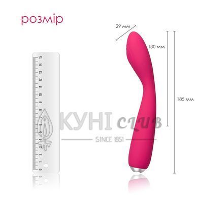 Вібратор для клітора та точки G Svakom Iris Plum Red 102707 фото