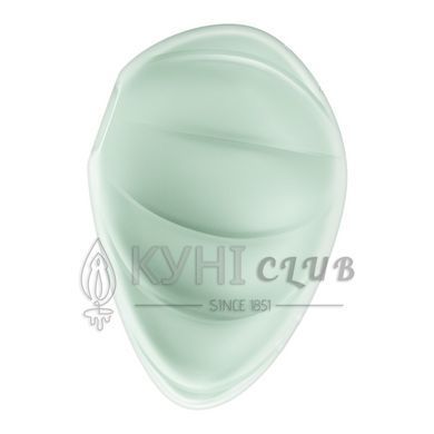 Вакуумний стимулятор з вібрацією Satisfyer Cloud Dancer Mint 106995 фото