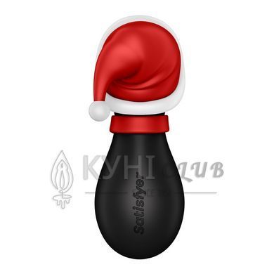 Вакуумний кліторальний стимулятор Satisfyer Penguin Holiday Edition, у шапочці та шарфі 106613 фото