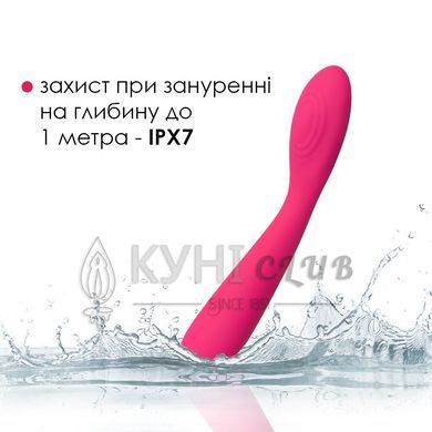 Вібратор для клітора та точки G Svakom Iris Plum Red 102707 фото