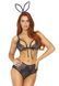Костюм кролика Leg Avenue Bedroom Bunny, one size, трусики з хвостиком, бюст та вушка 105874 фото 2