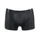 Чоловічі шкіряні боксери з блискавками Passion 049 SHORT MATT L/XL Black 105595 фото 5