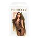 Бодістокінг з візерунком у вигляді крил та метелика Penthouse - Wild catch black S/L 103278 фото 3