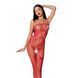 Ажурний бодістокінг з інтимними вирізами Passion BS076 red 102146 фото 1