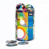 Набір презервативів ONE Classic Select Artist Collection, 100 шт, зі змазкою, паковання-тубус 109809 фото