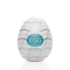 Мастурбатор-яйцо Tenga Egg Wavy II с двойным волнистым рельефом 103385 фото