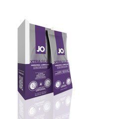 Набір лубрикантів Foil Display Box &ndash; JO Xtra Silky Silicone &ndash; 12 &times; 10ml 104737 фото