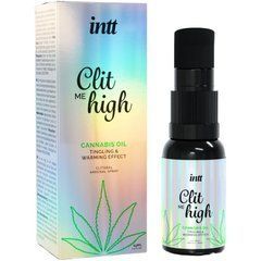 Збуджувальний гель для клітора Intt Clit Me On High Cannabis Oil 15 мл, сильна стимуляція 106474 фото