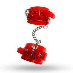 Наручники Feral Feelings - Hand Restraints Red Trasparent 107319 фото