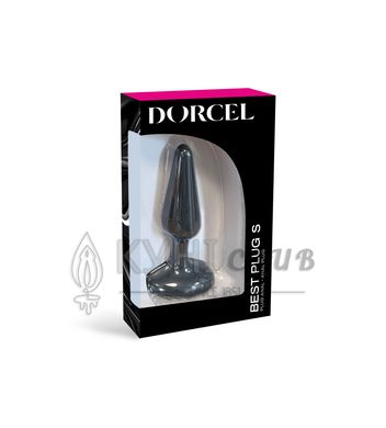 Анальна пробка Dorcel Best Plug S м'який soft-touch силікон, макс. діаметр 3,1см 100874 фото