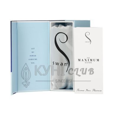 Вибропуля Swan Maximum + Comfy Cuff Blue, супермощная 106801 фото