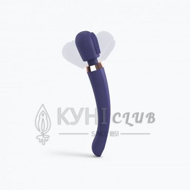 Вибромассажер с силиконовой щеточкой Love to Love Brush Crush - Midnight Indigo 103431 фото
