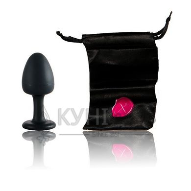 Анальная пробка Dorcel Geisha Plug Ruby M с шариком внутри, создает вибрации, макс. диаметр 3,2см 101246 фото