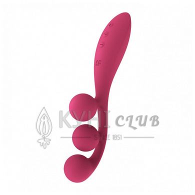 Универсальный вибратор Satisfyer Tri Ball 1, 3 мотора, гнется 105761 фото