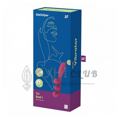 Універсальний вібратор Satisfyer Tri Ball 1, 3 мотори, гнеться 105761 фото