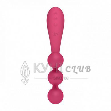 Универсальный вибратор Satisfyer Tri Ball 1, 3 мотора, гнется 105761 фото