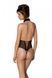 Еротичне боді Passion TRISHA BODY, S/M, black, з відкритими чашками 107749 фото 2