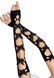 Мітенки Leg Avenue Butterfly applique arm warmers Black, метелики 106563 фото 1