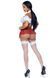 Костюм зухвалої школярки Leg Avenue Naughty SchoolGirl, one size, топ, спідниця та краватка 105875 фото 2