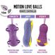 Вагінальні кульки з перлинним масажем FeelzToys Motion Love Balls Foxy з пультом ДК, 7 режимів 108651 фото 3