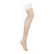 Чулки Obsessive Heavenlly stockings XL/2XL, широкая резинка 106146 фото 3