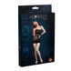 Мини-платье на одно плечо Moonlight Model 12 Black, вертикальная бахрома 104323 фото 3
