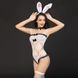 Еротичний костюм зайчика "Малятко Черрі" One Size White 109284 фото 3