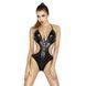 Боди монокини под латекс JEAN BODY black XXL/XXXL - Passion 101537 фото 1