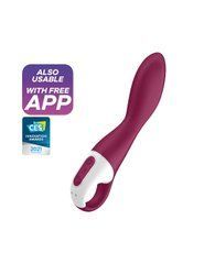 Смарт вібратор точки G Satisfyer Heated Thrill з функцією підігріву 104050 фото