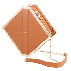 Сумка для секс-іграшок LOCKINK Mysterious Square Kink Bag, коричнева, набір для бондажу в комплекті 110001 фото