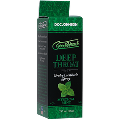 Спрей для минета Doc Johnson GoodHead DeepThroat Spray – Mystical Mint 59 мл для глубокого минета 100642 фото