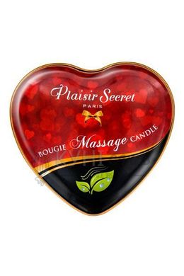 Масажна свічка серце Plaisirs Secrets Natural (35 мл) 100894 фото