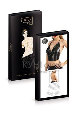 Прикраса на тіло Bijoux Pour Toi - Ambre Black 103797 фото