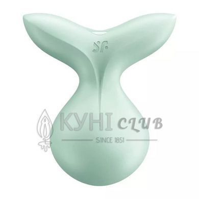 Мінівібромасажер Satisfyer Viva la Vulva 3 Mint 105762 фото