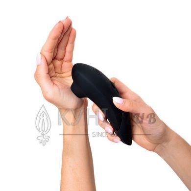 Вакуумный клиторальный стимулятор Womanizer Next Black, 3D Pleasure Air, 14 уровней интенсивности 109583 фото