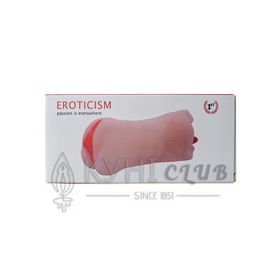 Двухсторонний мастурбатор Men Powerup Eroticism: вагина и ротик 104211 фото