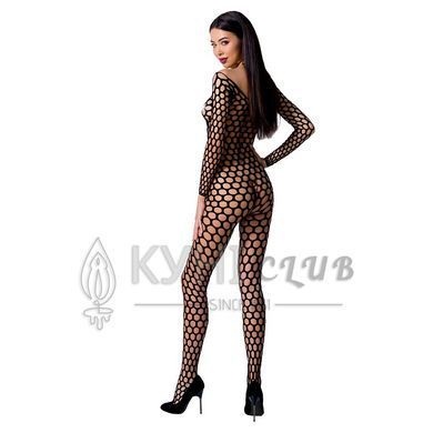 Бодістокінг з крупною сіткою Passion BS077 black 102148 фото