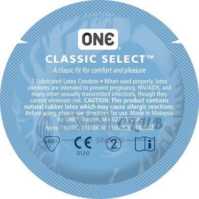 Набор презервативов ONE Classic Select MSM Collection, 100 шт, гладкие, со смазкой, упаковка-тубус 109810 фото