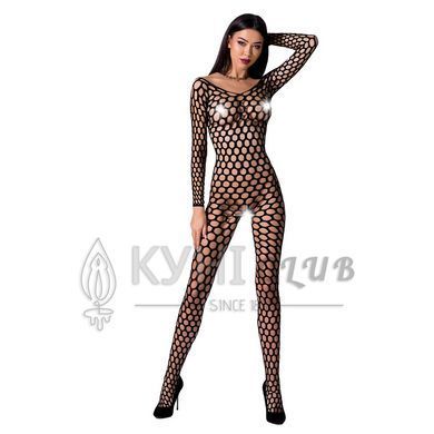 Бодістокінг з крупною сіткою Passion BS077 black 102148 фото