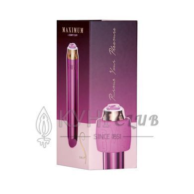 Вибропуля Swan Maximum + Comfy Cuff Pink, супермощная 106802 фото