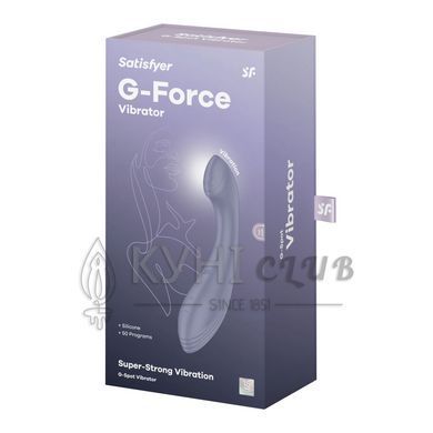 Вибратор для точки G Satisfyer G-Force Violet, 10 режимов + 5 уровней интенсивности 106615 фото