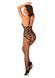 Сітчастий бодістокінг з імітацією боді Obsessive Bodystocking G332 S/M/L, black, з доступом 105675 фото 6