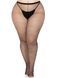 Колготки Leg Avenue Spandex micro net tights, 1X/2X, чорні, у дрібну сітку, середня посадка 110082 фото 1