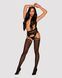 Сітчасті панчохи-стокінги під леопард Obsessive Garter stockings S817 S/M/L, імітація гартерів, з до 105259 фото 3