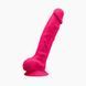 Фалоімітатор SilexD Vetus Pink (MODEL 1 size 8in), двошаровий, силікон + Silexpan, діаметр 4,2см 102364 фото 1
