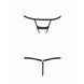 Трусики-стрепи Passion Exclusive SHELLY THONG L/XL, black 104382 фото 5